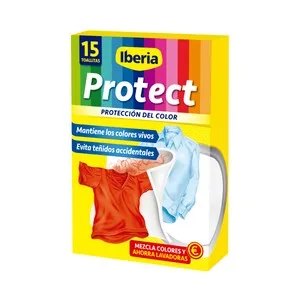 Iberia Protect Toallitas Antidecoloración para Lavadoras 15 Uds.