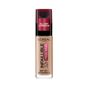 L´oréal Paris Infaillible 32 H Fresh Wear Tono 225 Base de Maquillaje de Larga Duración y FPS 25.
