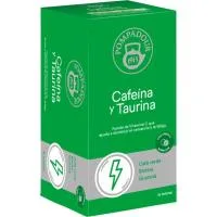 Infusión Cafeína y Taurina Pompadour, Caja 15 Bolsitas
