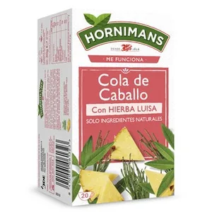 Infusión de Cola de Caballo, Menta, Hierba Luisa y Piña Hornimans