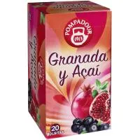 Infusión de Granada y Açai Pompadour, Caja 20 Uds