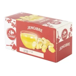 Infusión de Jengibre en Bolsitas Carrefour Classic 20 Ud.