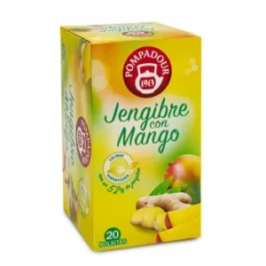 Infusión de Jengibre y Mango en Bolsitas Pompadour 20 Ud.