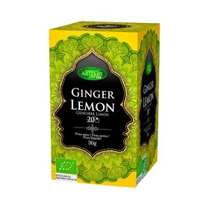 Artemis Infusión de Jengibre y Limón 20 Uds. 30 G.