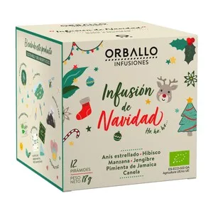 Orballo Infusión Ecológica de Navidad 12 Uds.