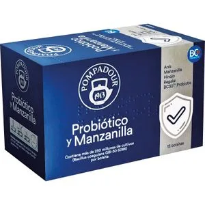 Infusión Probióticos y Manzanilla 15 u