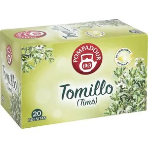 Infusión Tomillo 20 Bolsitas 20 u