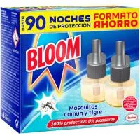 Insecticida Eléctrico Líquido Bloom, Recambio 2 Uds