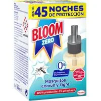 Insecticida Eléctrico Moscas-mosq. Bloom Zero, Recambio 1 Ud