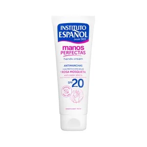 Instituto Español Crema de Manos Antimanchas con Rosa Mosqueta y FPS 20 Instituto Español Manos Perfectas 75 Ml.