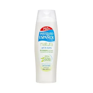 Instituto Español Gel para Baño o Ducha con un 95% de Ingredientes de Origen Natural, Espeical Pieles Sensibles Instituto Español Natura 750 Ml.
