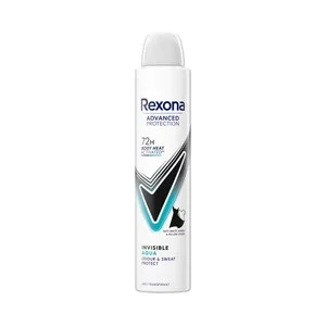 Rexona Invisible Aqua Desodorante en Spray para Mujer con Acción Antimanchas 200 Ml. 250 ML
