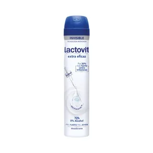 Lactovit Invisible Desodorante en Spray para Mujer sin Acohol 200 Ml.