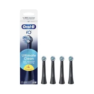 Oral-b Io Ultimate Clean Pack de 4 Recambios de Cepillo de Dientes Eléctrico Braun. 4 UD