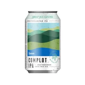 IPA Damm Complot  Cerveza Lata de 33 Cl. 330 ML