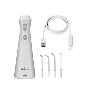 Irrigador Oral Inalámbrico Waterpik Wp-490, 2 Número de Programas, 4 Cabezales, Depósito de Agua 210 Ml
