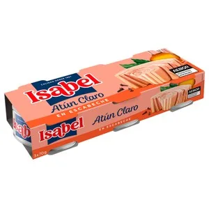 Isabel Atún Claro en Escabeche Pack 3 Uds. X 52 G. 156 G
