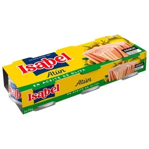 Isabel Atún en Aceite de Oliva Pack de 3 Uds.x 52 G. 156 G