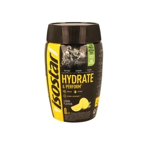 Isostar Bebida Deportiva Isotónica en Polvo con Sabor a Limón Hydrate & Perform, 400 G. 400 ML