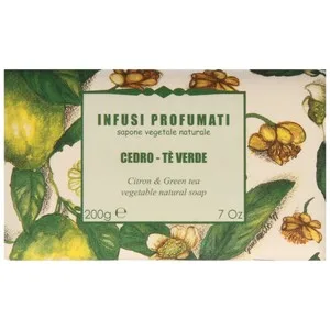 Iteritalia Pastilla de Jabón de Origen Vegetal con Aroma a Pomelo y Té Verde Iteritalia Infusi Profumati 200 G. 175 G
