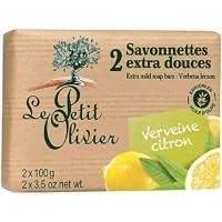 Jabón a la Verbena-limón LE Petit Olivier, Pastilla 200 G