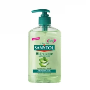 Jabón de Manos Hidratante con Protección Total contra Agentes Externos Sanytol 250 Ml.