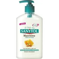 Jabón de Manos Nutritivo Sanytol, Dosificador 250 Ml