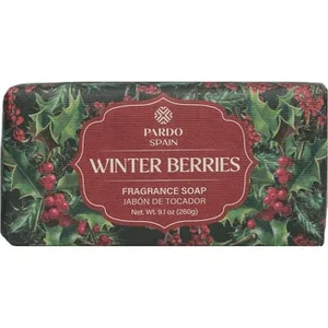 Jabón de Tocador Vintage Winter Berries Pardo