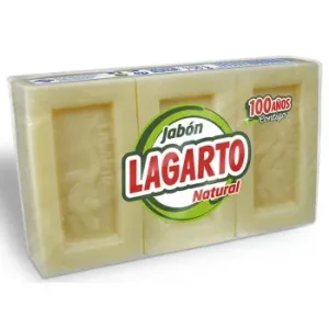 Jabón en Pastillas Natural Lagarto Pack de 3 Unidades de 200 G.