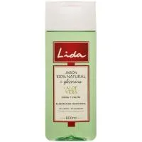 Jabón Líquido de Aloe Vera Lida, Bote 600 Ml