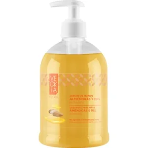 Jabón Líquido de Manos Almendras y Miel Nutritivo Ph 5.5 Veckia