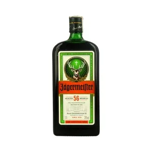 Jägermeister Licor de Hierbas Alemán Jägermeister Botella de 1 L. 1000 ML