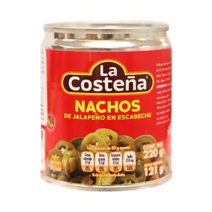 LA Costeña Jalapeño Rodajas la Costeña 220 Gr.