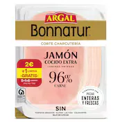 Jamón Cocido 96% Bonnatur 120 G