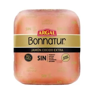 Jamón Cocido Bonnatur de Argal - Loncha Fina 1 Mm 127.5 G