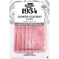 Jamón Cocido Extra Corte Fresco el Pozo 1954, Bandeja 120 G
