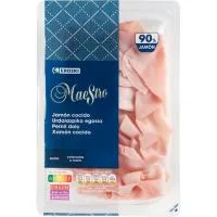 Jamón Cocido Extra Eroski Maestro, Bandeja 100 G