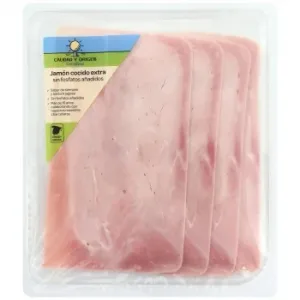 Jamón Cocido Extra sin Fosfatos en Lonchas Círculo de Calidad 155 G