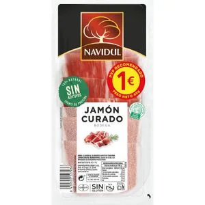 Jamón Curado 1/2 Lonchas 45 Gr