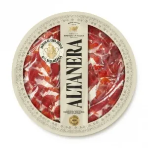 Jamón de Cebo Ibérico 50% Raza Ibérica en Lonchas Altanera 90 G