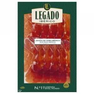 Jamón de Cebo Ibérico 50% Raza Ibérica en Lonchas Elpozo Legado sin Gluten y sin Lactosa 200 G
