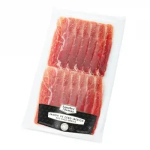 Jamón de Cebo Ibérico 50% Raza Ibérica en Lonchas Sánchez Alcaraz sin Gluten y sin Lactosa 200 G
