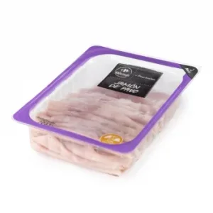 Jamón de Pavo Cocido en Finas Lonchas Carrefour el Mercado sin Gluten 225 G