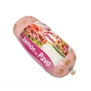 Jamón de Pavo en Pieza Cárnicas Serrano sin Gluten y sin Lactosa 400 G