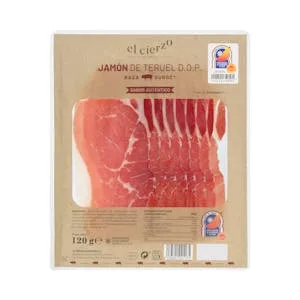 Jamón de Teruel D.o.p el Cierzo Lonchas 0.12 KG