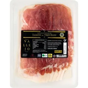 Jamón de Trevélez Lonchas Finas 120 Gr