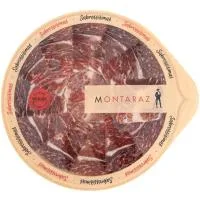 Plato Jamón Ib Cebo de Campo 50% R. Ibérica Montaraz, sobre 90 G