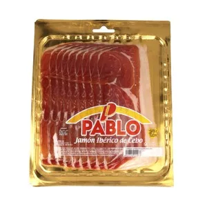 Dehesa de Barros Jamón Ibérico de Cebo (50% Raza Ibéerica) Cortado en Lonchas Dehesa de Barros 150 G.