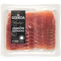 Jamón Serrano Prestigio Goikoa, sobre 100 G