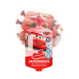 Campofrío Jamoninos (mini Snacks de Jamón Cocido) 5 X 25 G. 125 G